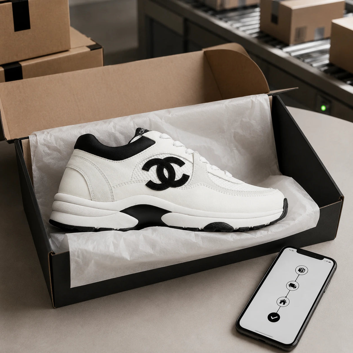 Étape du processus SNKRS CREW