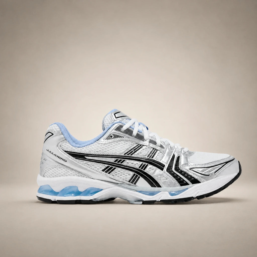 ASCS Kayano 14 Blanc Baby Blue