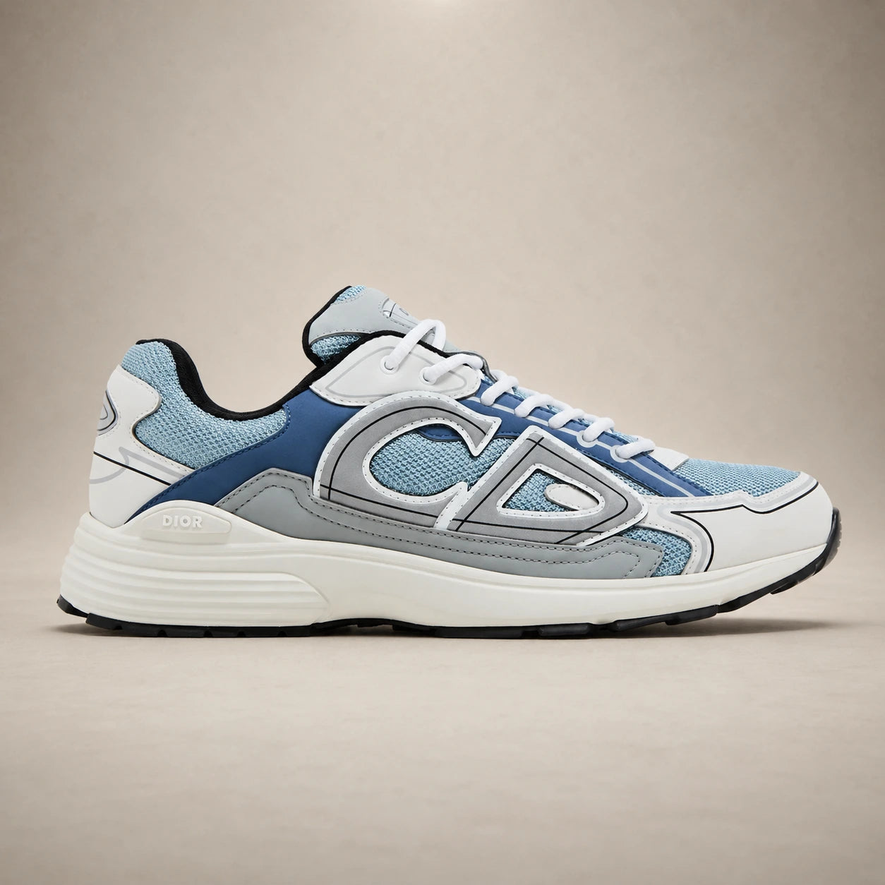 CD B30 Bleu Gris et Blanc