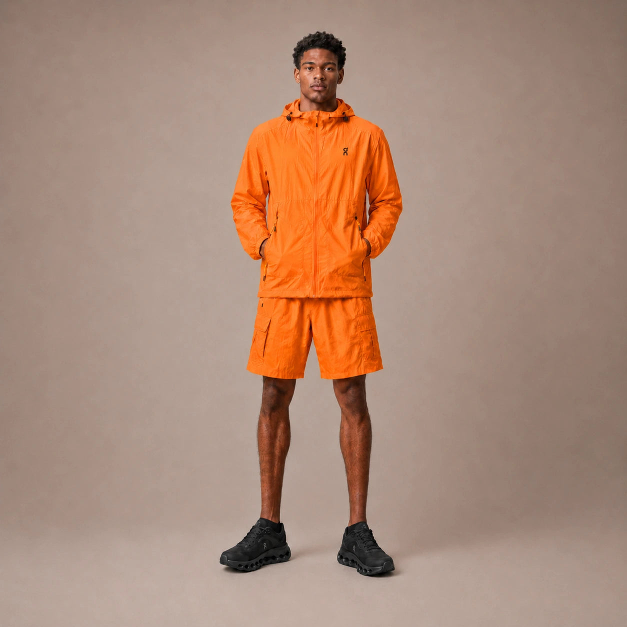 Ensemble Veste/Short On Orange