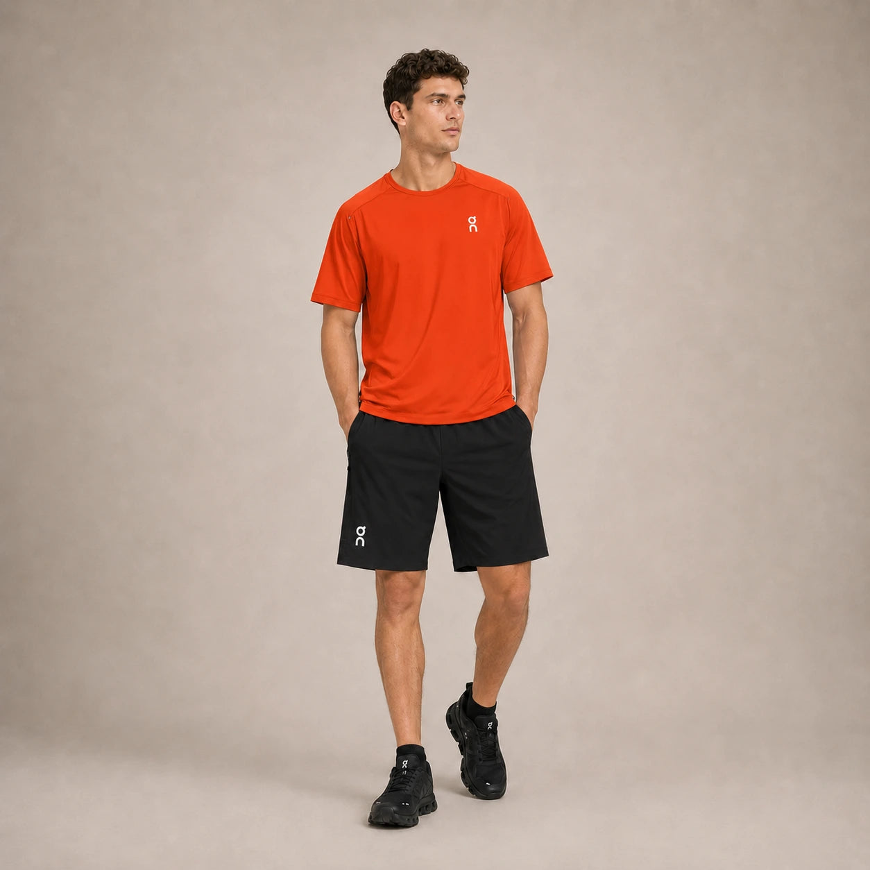 Ensemble Short On Orange