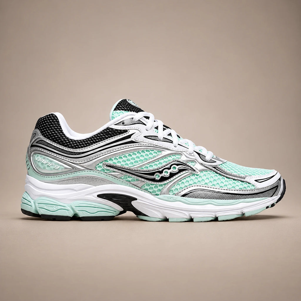 SCNY - Omni 9 Turquoise, argent métallisé