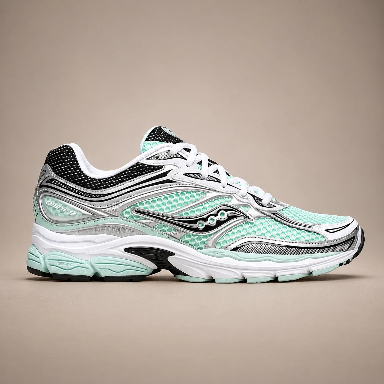 SCNY - Omni 9 Turquoise, argent métallisé
